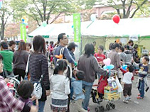 大盛況のため行列が