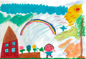 13.新井晴太（低学年）：自然と花