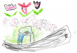 1.橋本結翔（低学年）：花